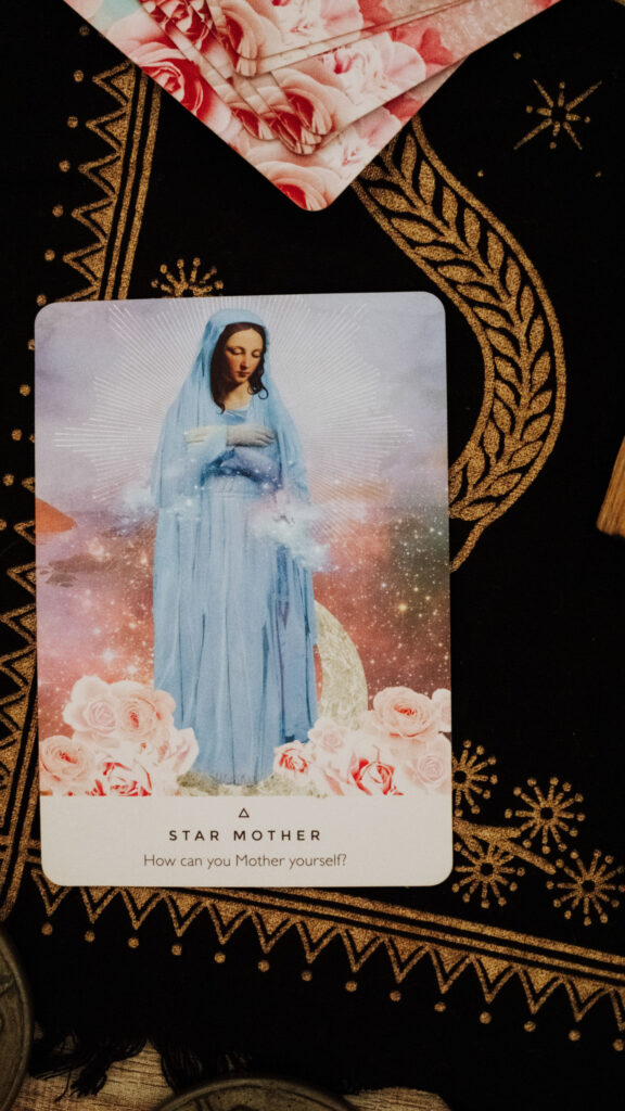 Star Mother Tarot Card Meaning and Spiritual Self-Care Aesthetic Wallpaper