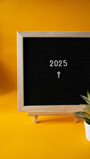 2025 Manifestation Vision Board Goals and Intentions Wallpaper