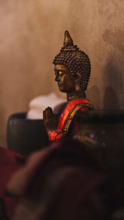Serene Buddha Meditation Energy for Mindfulness and Inner Peace Wallpaper