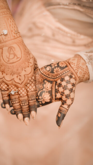 Intricate Mandala Mehndi Henna Hand Art Spiritual Energy Wallpaper