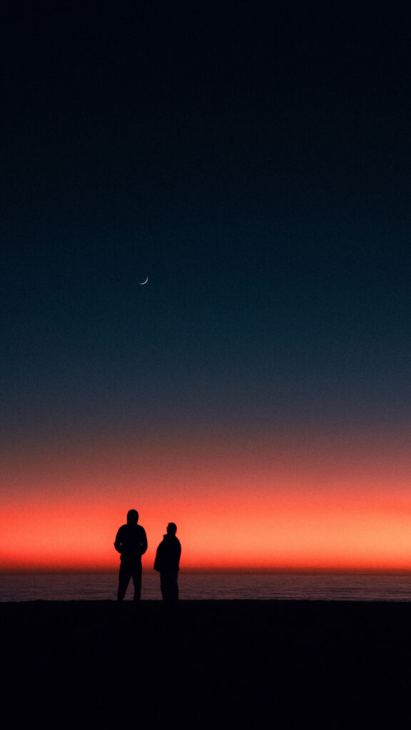 Cancer Zodiac Moon Energy Aesthetic Celestial Sunset Phone Wallpaper