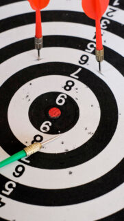 Hit Your Targets Manifestation Vision Board Success Phone Wallpaper