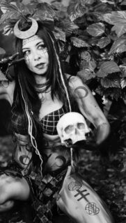 Moon Phase Magic and Occult Energy Aesthetic Wallpaper