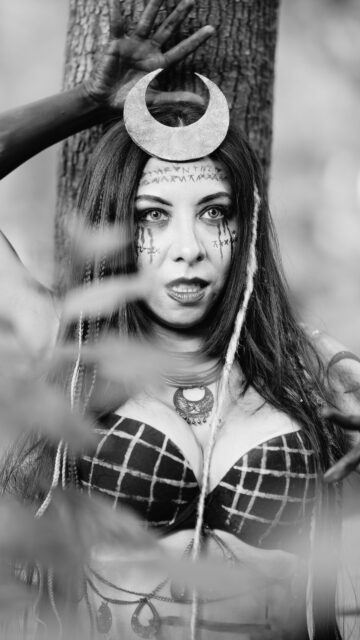 Dark Scorpio Aesthetic Moon Goddess Astrology and Zodiac Wallpaper