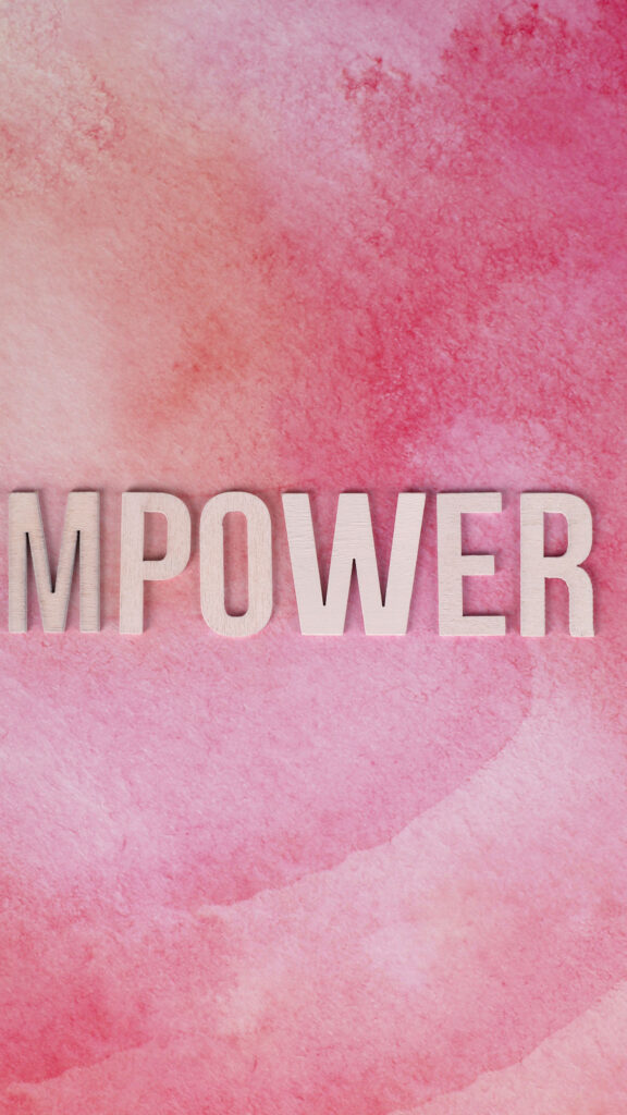 Empower Your Soul Daily Affirmation Aesthetic Art Phone Wallpaper