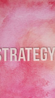 Strategy Manifestation Aesthetic for Focused Goal Setting and Success Wallpaper