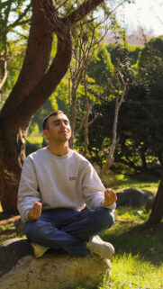 Zen Meditation and Spiritual Grounding Energy Healing Wallpaper