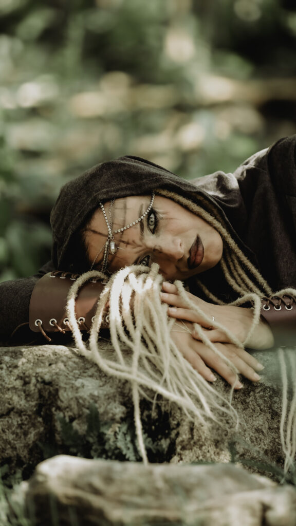 Mystical Third Eye Awakening and Intuitive Energy Spiritual Wallpaper