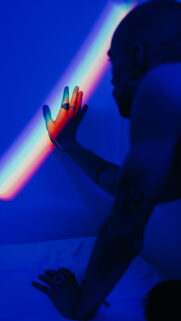 Colorful Aura Energy Manifestation and Spiritual Light Wallpaper