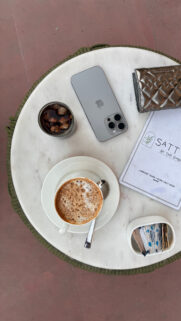 Luxury Lifestyle Vision Board for Manifesting Abundance and Success Wallpaper