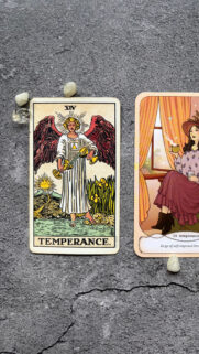 Temperance Tarot Card Meaning and Spiritual Harmony Mystic Wallpaper