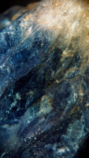 Deep Blue Sapphire Crystal Energy Aesthetic Spiritual Phone Wallpaper