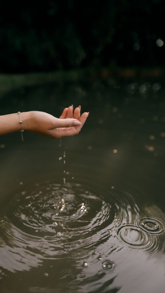 Virgo Earth Element Zen Water Flow Spiritual Aesthetic Wallpaper
