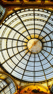 Sacred Geometry Dome Architectural Ceiling Light Spiritual Energy Wallpaper
