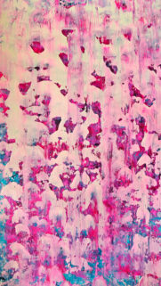 Vibrant Pink Aura Energy Abstract Spiritual Manifestation Wallpaper