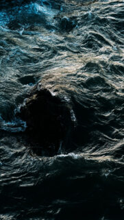 Aquarius Energy Deep Water Zodiac Spiritual Aesthetic Phone Wallpaper