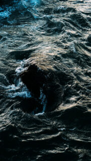 Aquarius Ethereal Water Element Mystical Phone Wallpaper