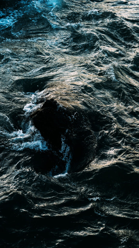 Aquarius Ethereal Water Element Mystical Phone Wallpaper