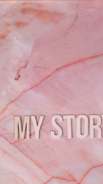 My Story Affirmation Vision Board for Manifestation and Growth Wallpaper