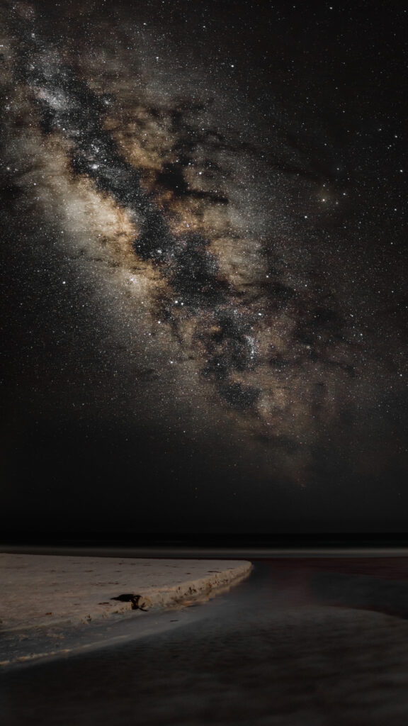 Aquarius Zodiac Cosmic Sky Aesthetic 4K Phone Wallpaper