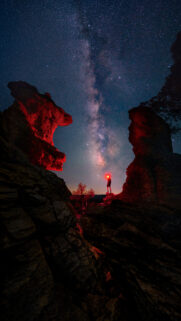 Cosmic Connection Milky Way Stargazing Energy Wallpaper