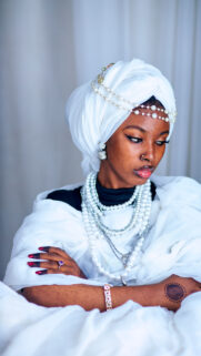 Divine Feminine Energy and Spiritual Manifestation Aesthetic Wallpaper