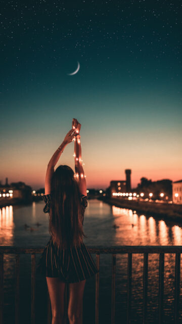 Moon Phase Magic Aesthetic: Harnessing Lunar Energy for Manifestation Wallpaper