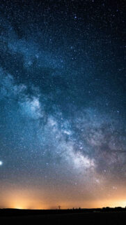 Stunning Milky Way Galaxy Celestial Night Sky Phone Wallpaper
