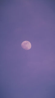 Waning Gibbous Moon Spiritual Energy Aesthetic Phone Wallpaper