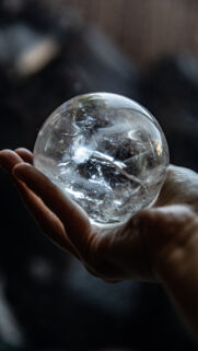 Clear Quartz Crystal Energy Healing Spiritual Aesthetic Wallpaper