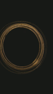 Minimalist Sacred Geometry Golden Aura Energy Loop Phone Wallpaper
