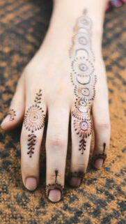 Intricate Mandala Henna Art Sacred Geometry Spiritual Aesthetic Wallpaper