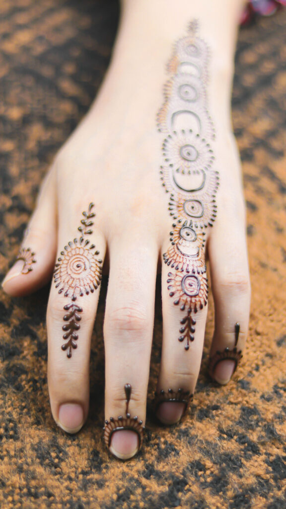 Intricate Mandala Henna Art Sacred Geometry Spiritual Aesthetic Wallpaper