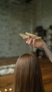 Palo Santo Cleansing Ritual for Spiritual Clarity Energy Wallpaper