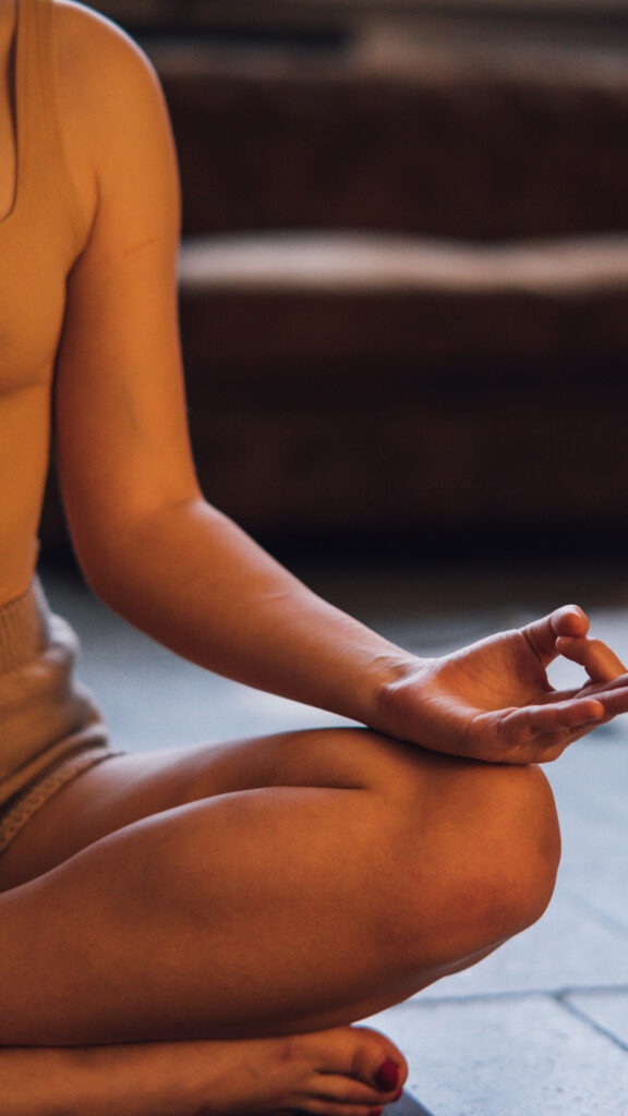 Chakra Balancing and Mindful Meditation Spiritual Energy Wallpaper