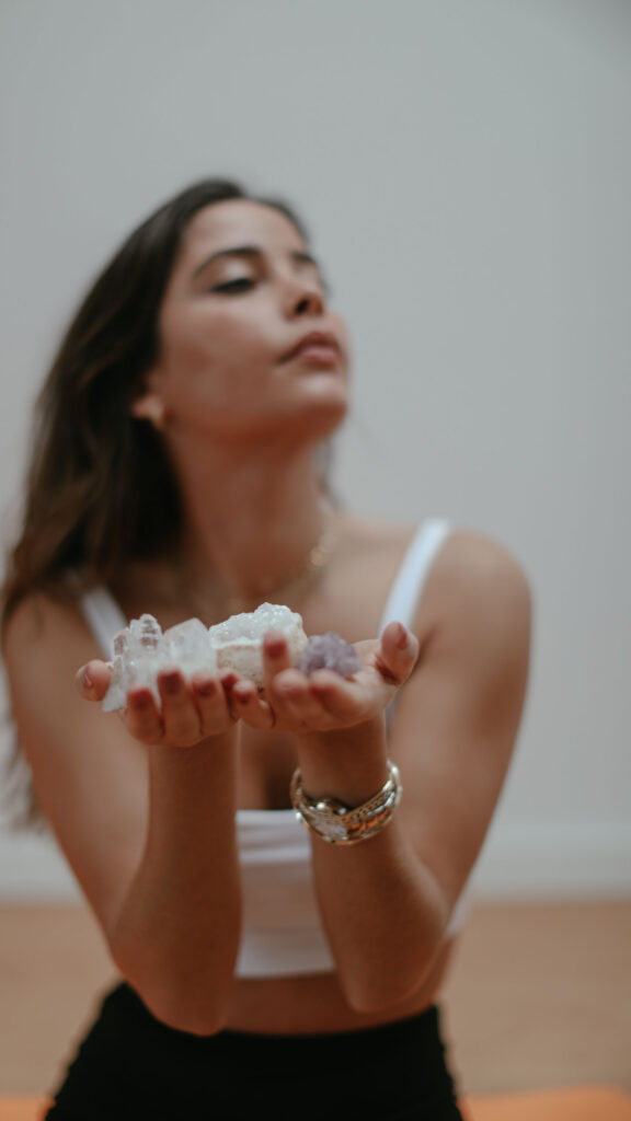 Libra Aesthetic Crystal Healing Balance Spiritual Energy Wallpaper