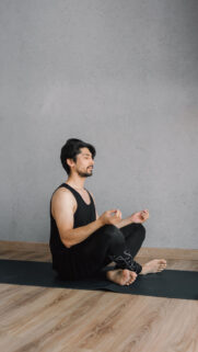 Zen Meditation Energy and Inner Balance Mindful Living Wallpaper