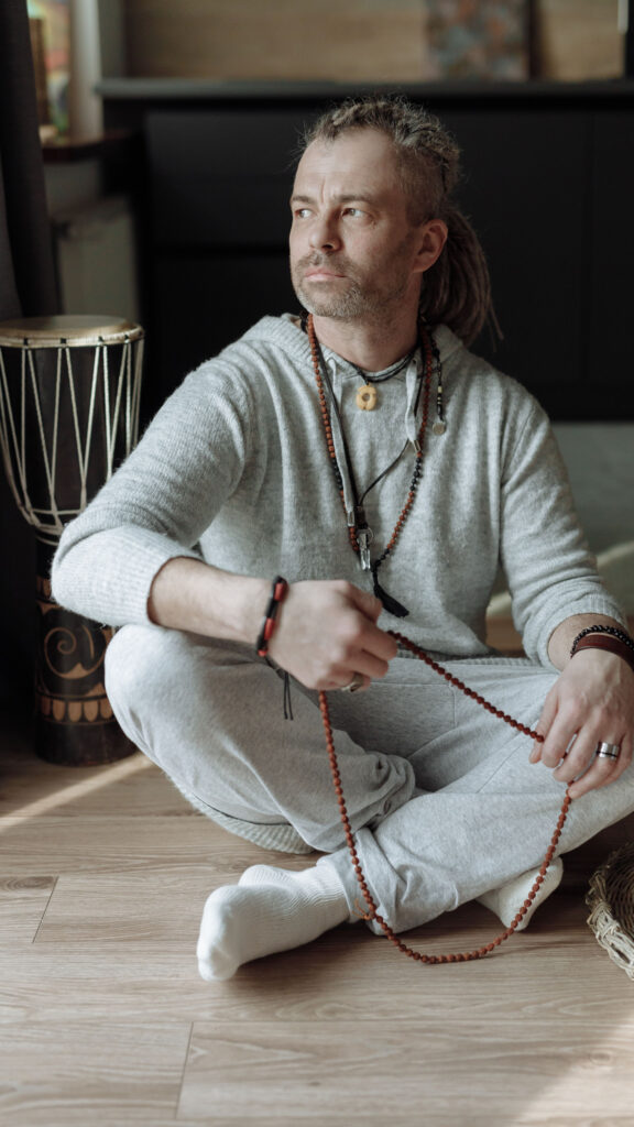 Mindful Meditation and Spiritual Presence High Resolution Wallpaper