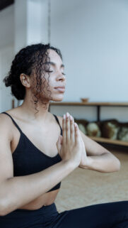 Inner Peace and Mindful Meditation Spiritual Energy Wallpaper