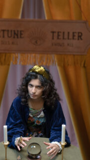 Mystic Fortune Teller Crystal Ball Tarot Reading Aesthetic Wallpaper