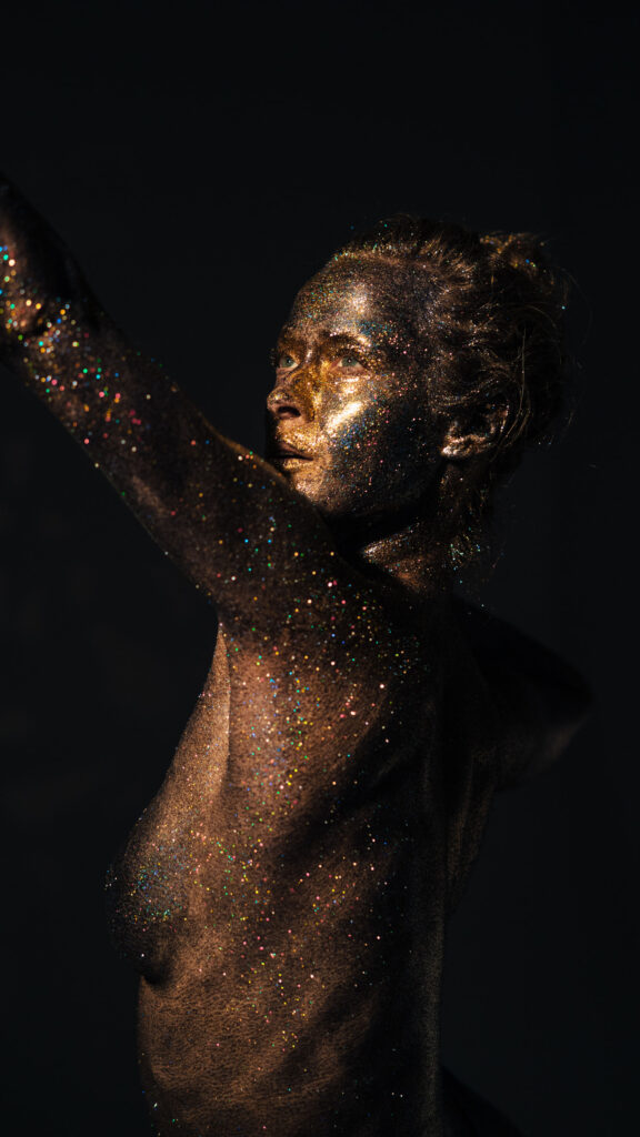 Aquarius Cosmic Energy and Inner Radiance Aesthetic Zodiac Wallpaper