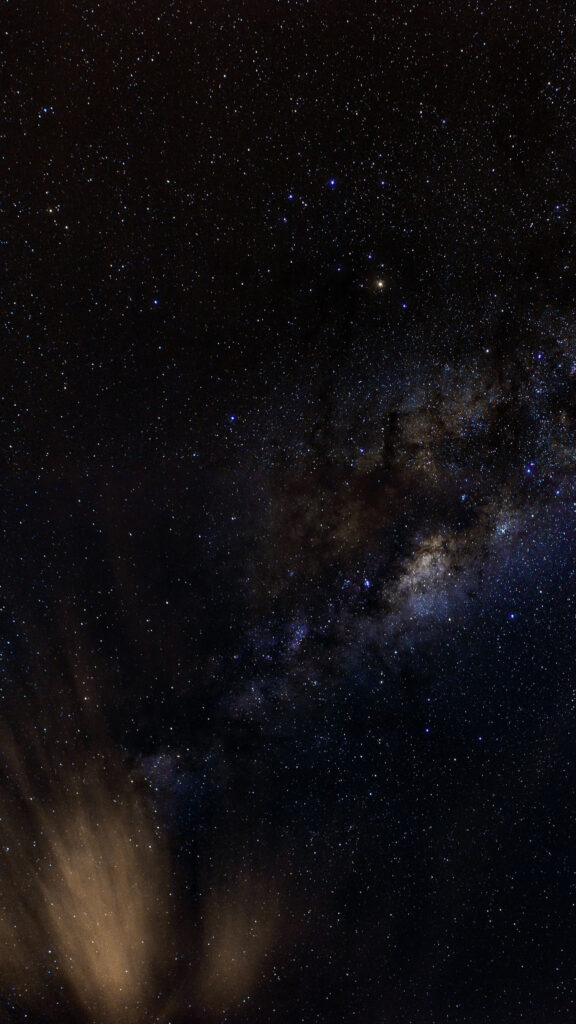 Stunning Milky Way Galaxy Celestial Energy and Cosmic Night Sky Wallpaper