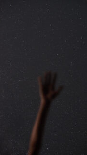 Celestial Hand Reaching for Stars Manifestation Energy Wallpaper