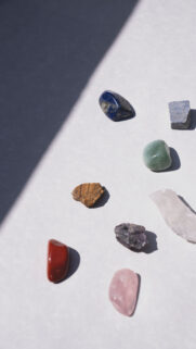 Healing Crystal Energy and Spiritual Alignment Aesthetic Wallpaper