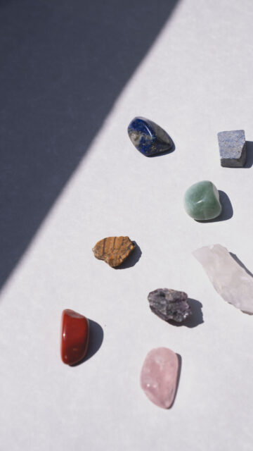 Healing Crystal Energy and Spiritual Alignment Aesthetic Wallpaper