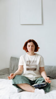 Meditation and Mindfulness Energy Manifestation Aesthetic Wallpaper