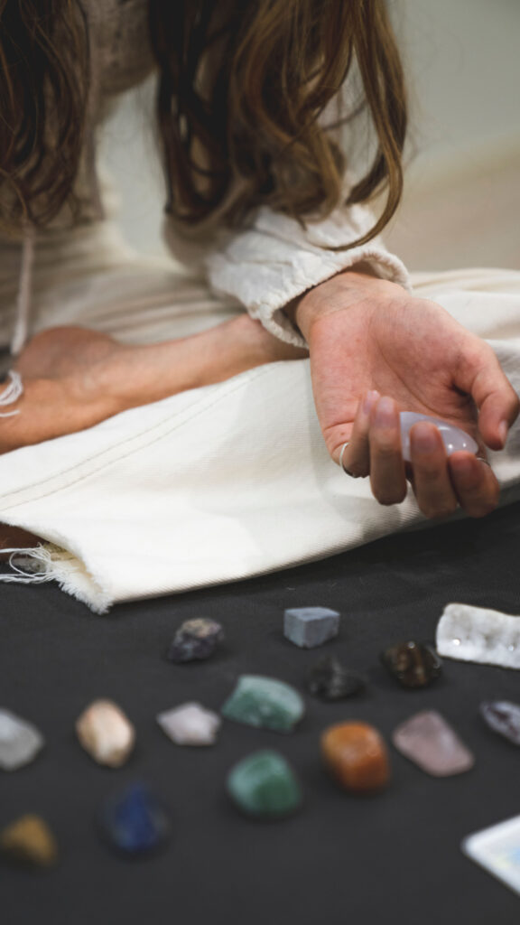 Chakra Balancing Crystal Energy and Manifestation Meditation Wallpaper