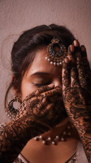 Divine Mehndi Mandala Energy and Spiritual Manifestation Aesthetic Wallpaper