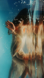 Ethereal Pisces Zodiac Sign Underwater Aesthetic Art Wallpaper