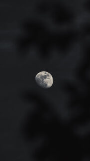 Waxing Gibbous Moon Phase Spiritual Aesthetic Energy Wallpaper